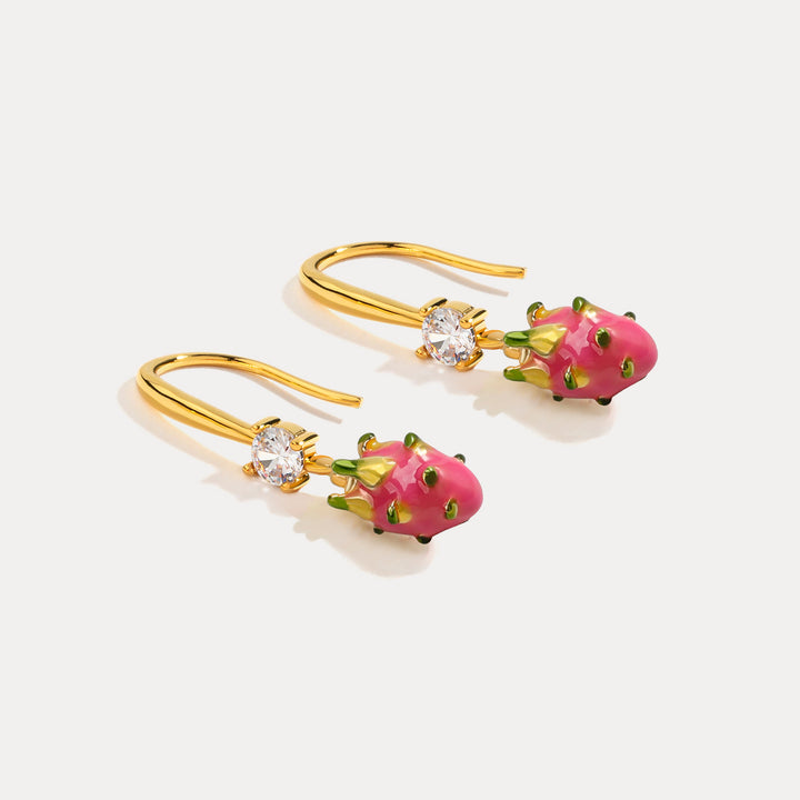Pitaya Dangling Earrings