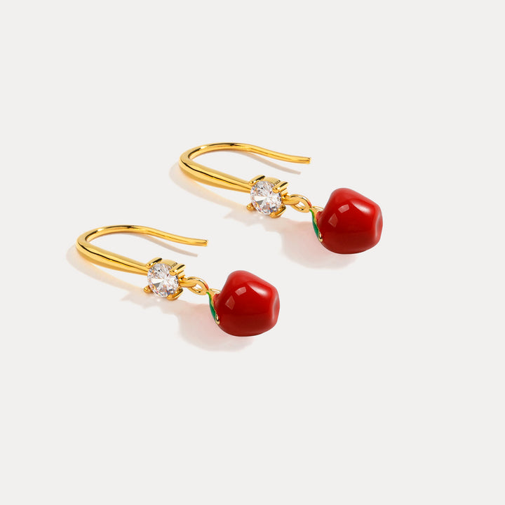 Apple Gold Earrings