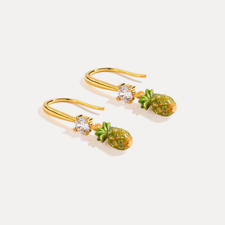 Pineapple Dangling Earrings