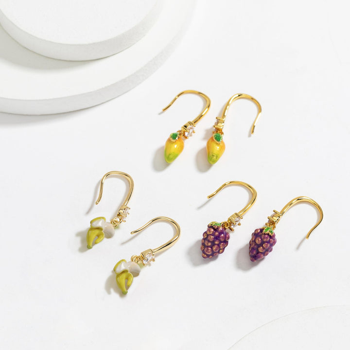 Banana Earrings Set