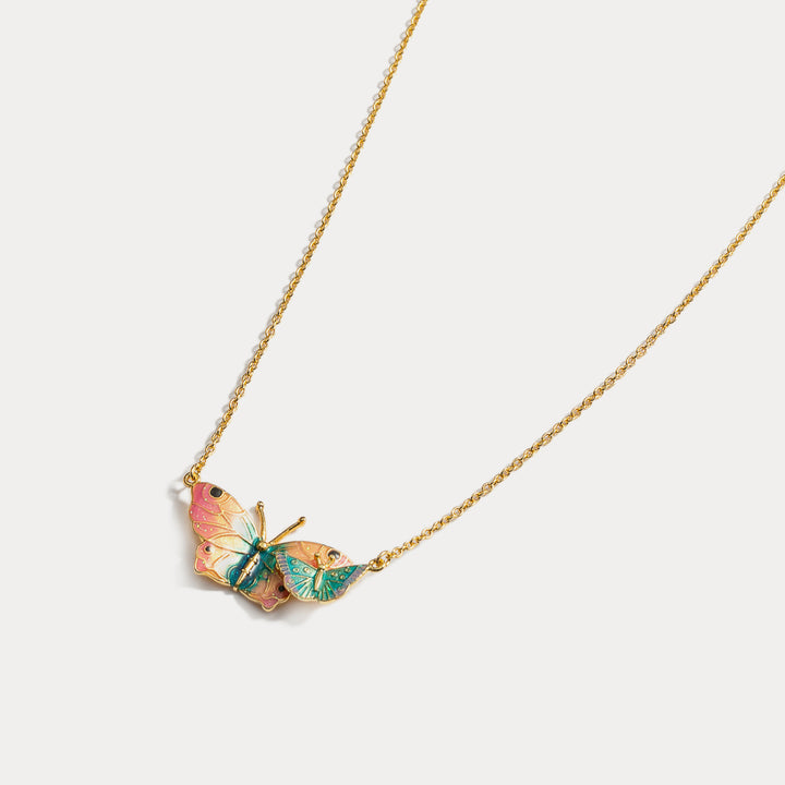 Selenichast butterfly necklace 1