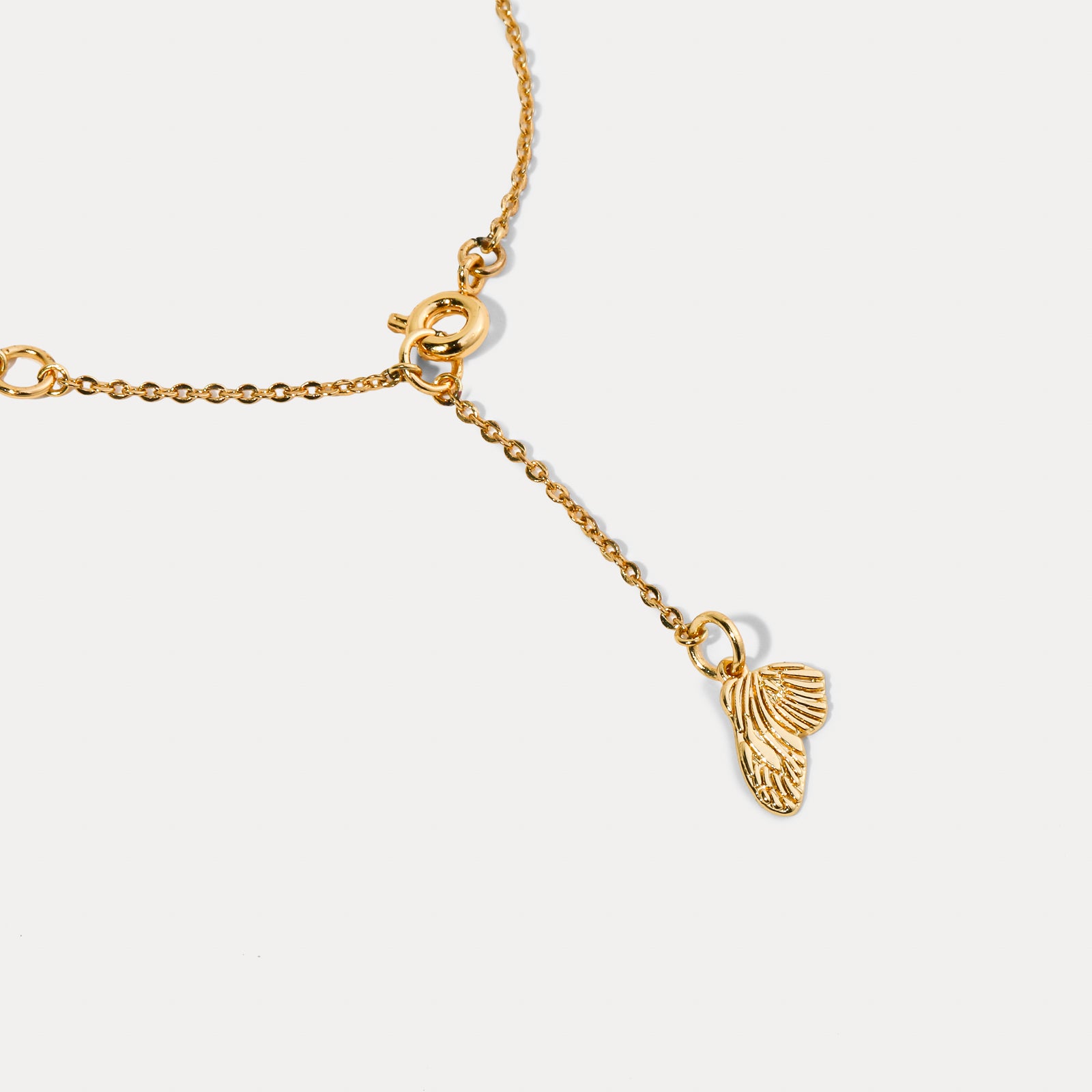 butterfly thin necklace