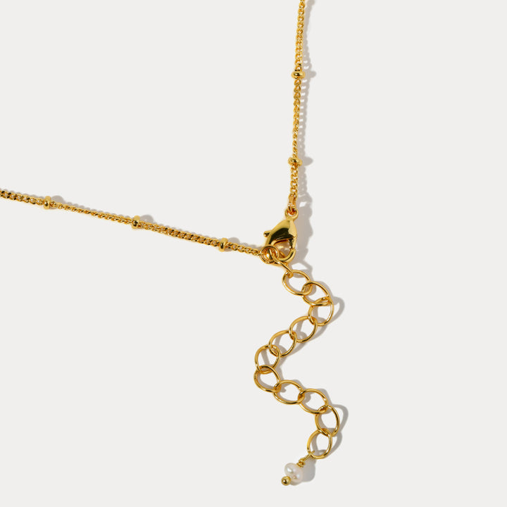 peony station necklace