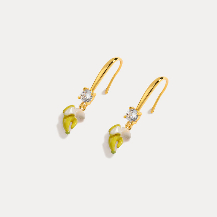 Banana Dangling Earrings