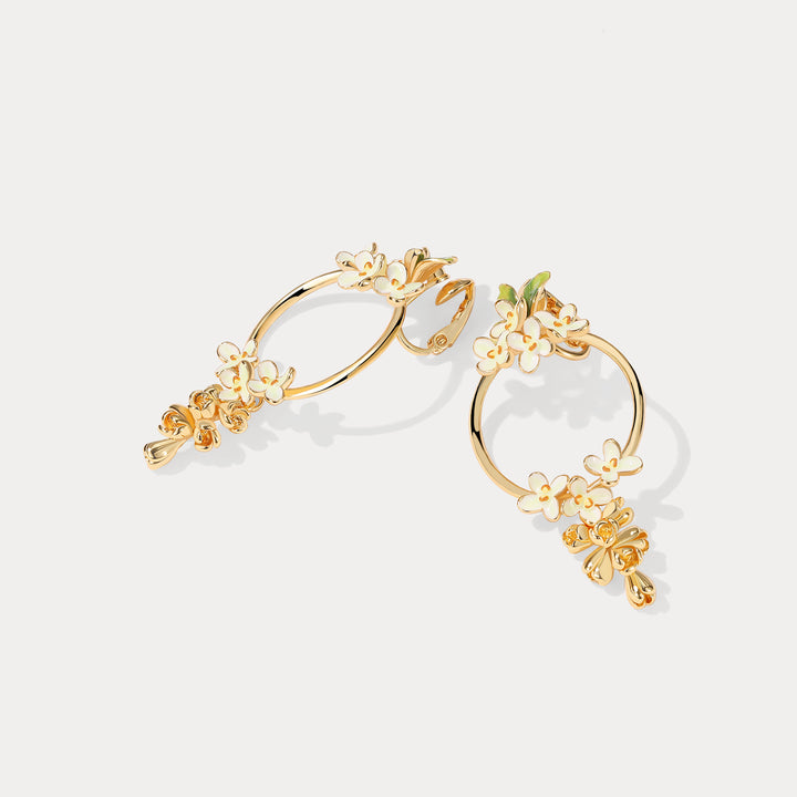 Sweet Osmanthus Fragrans Earrings