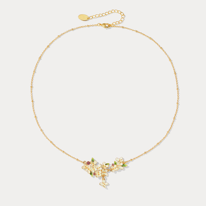 Osmanthus Fragrans Cottagecore Necklace