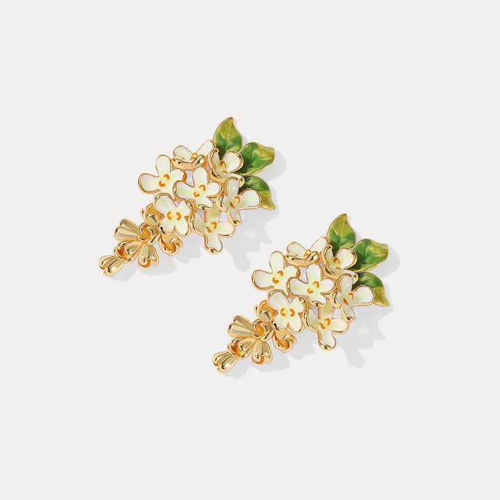 Osmanthus Fragrans Fashion Earrings
