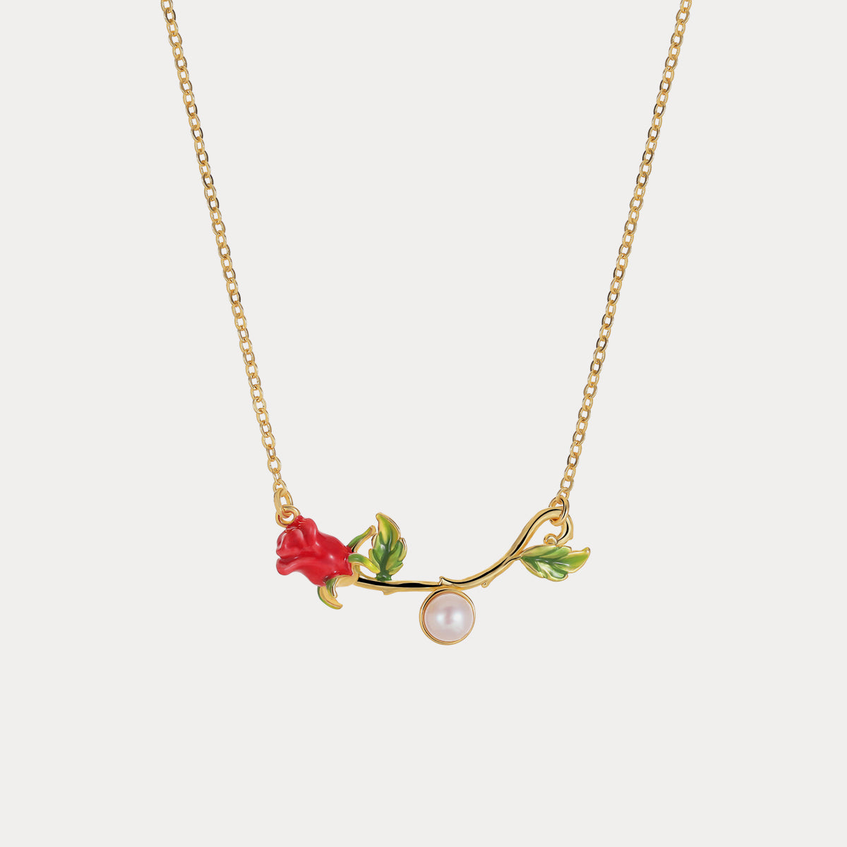 Selenichast rose necklace