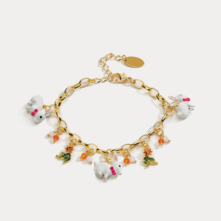 Rabbit zodiac bracelet