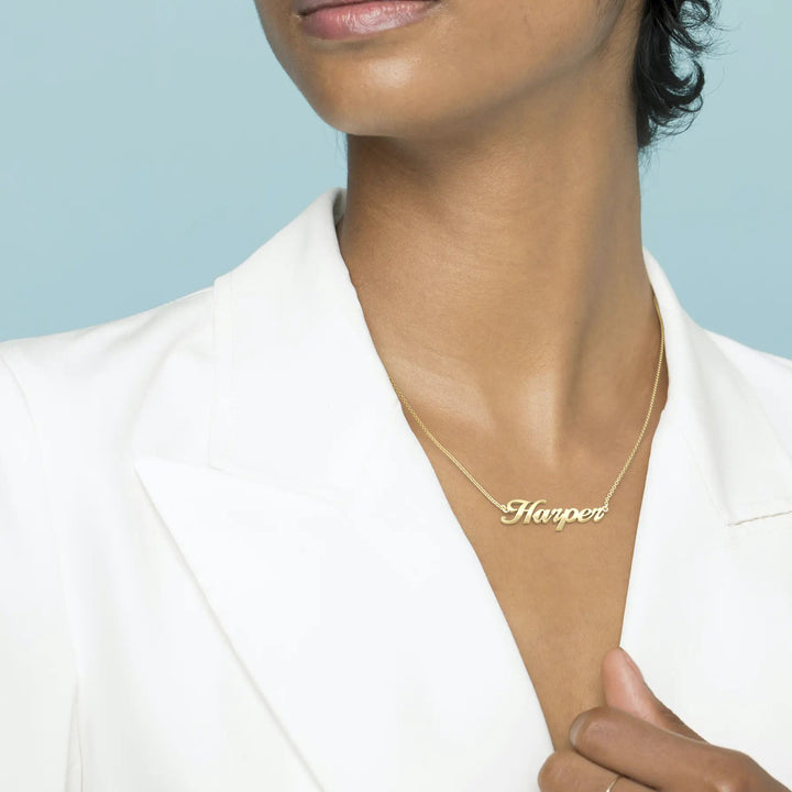 Aria Name Personalized Necklace