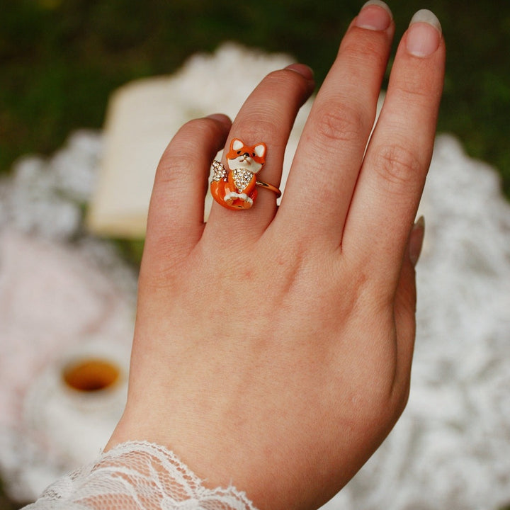 Gold Fox Ring