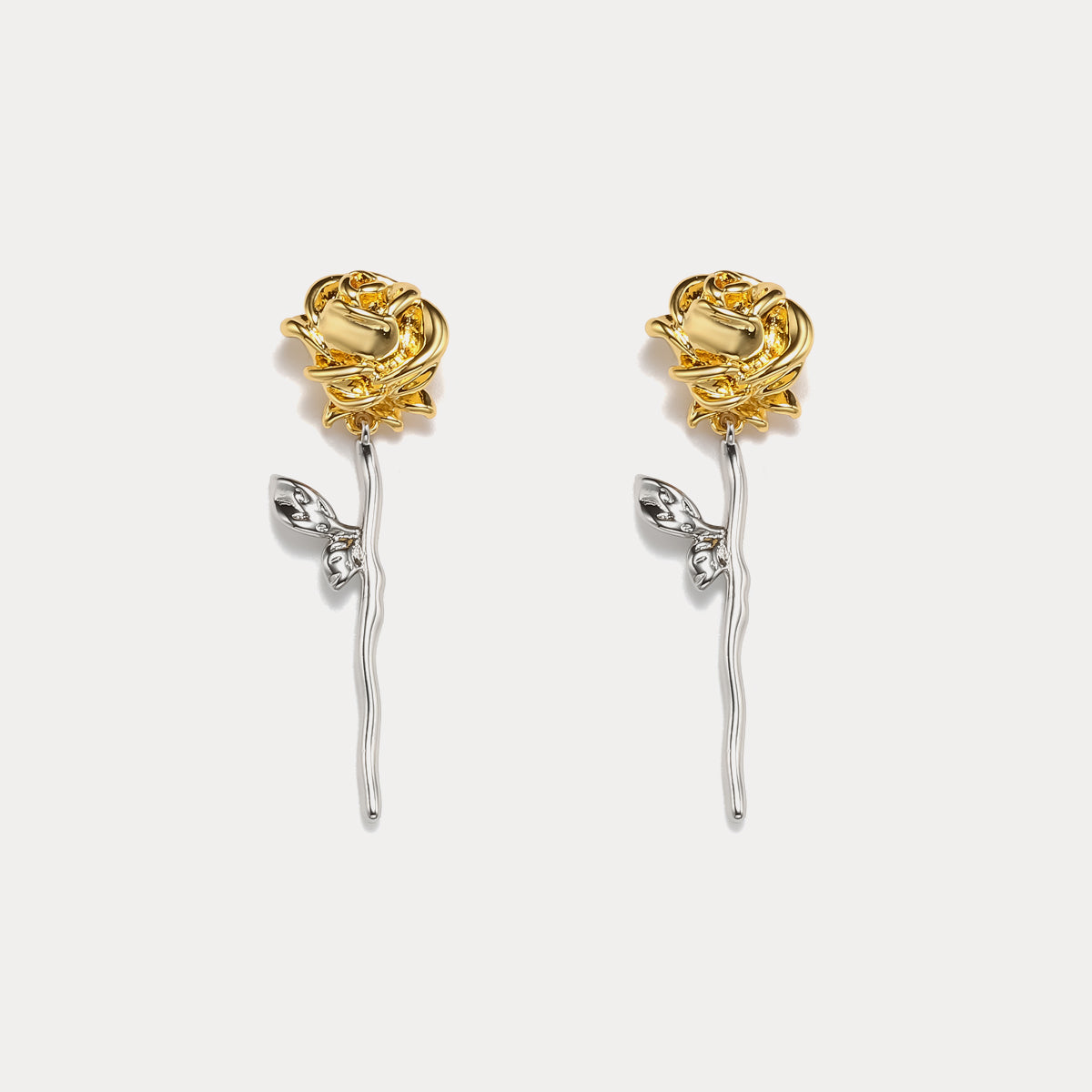 Selenichast rose earrings 1