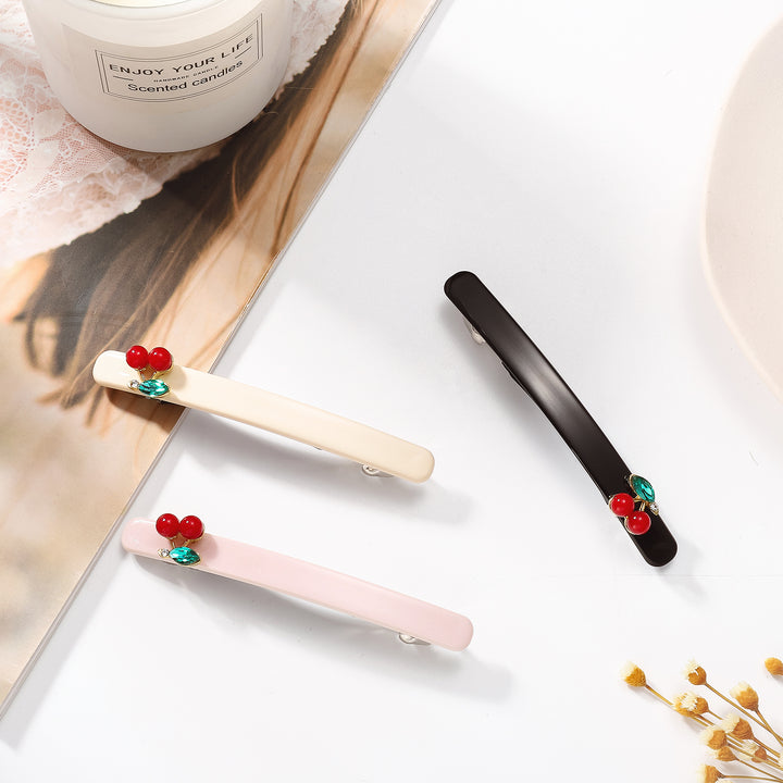Cherry Acetate Hairpin Set