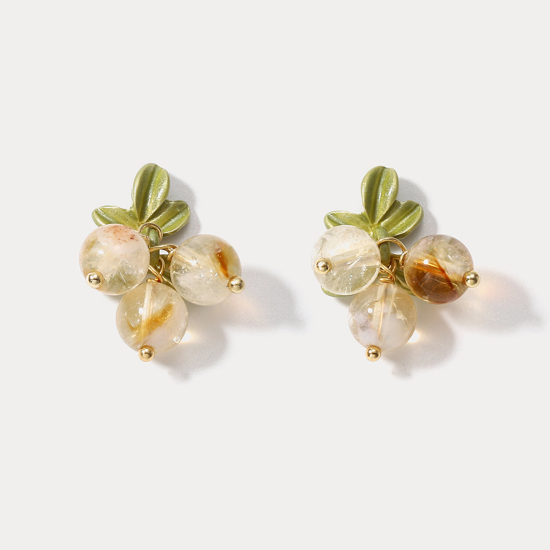 Selenichast Gooseberry Stud Earrings