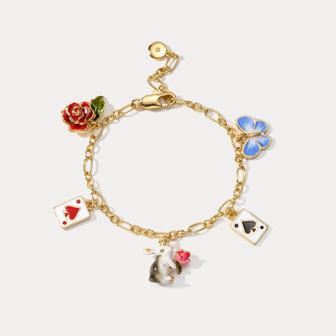 Selenichast Secret Garden Rabbit Bracelet