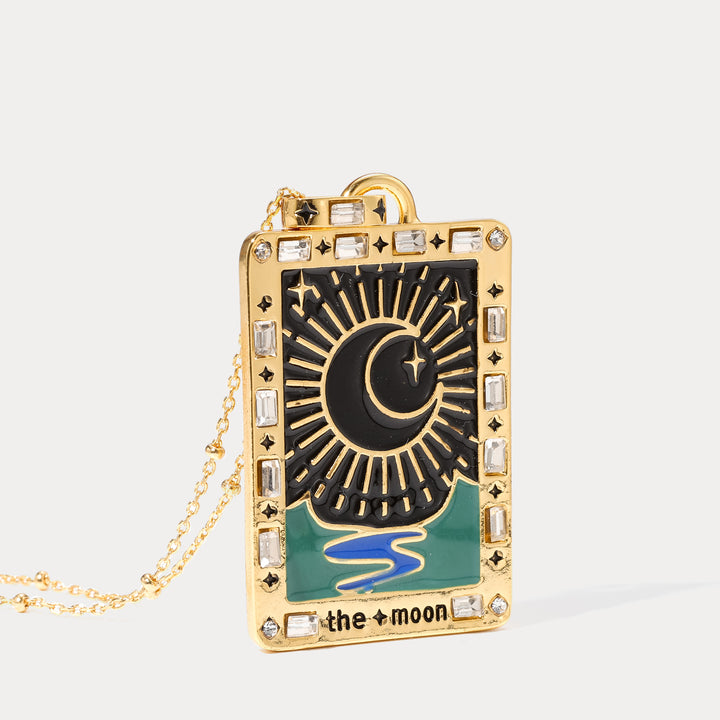 Galaxy Tarot the Moon Necklace