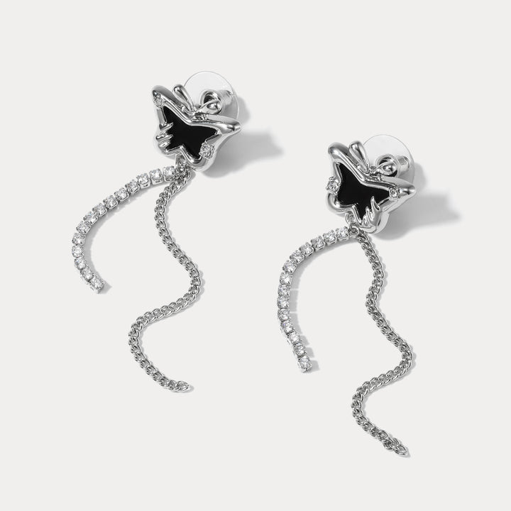 Selenichast Astral Butterfly Earrings