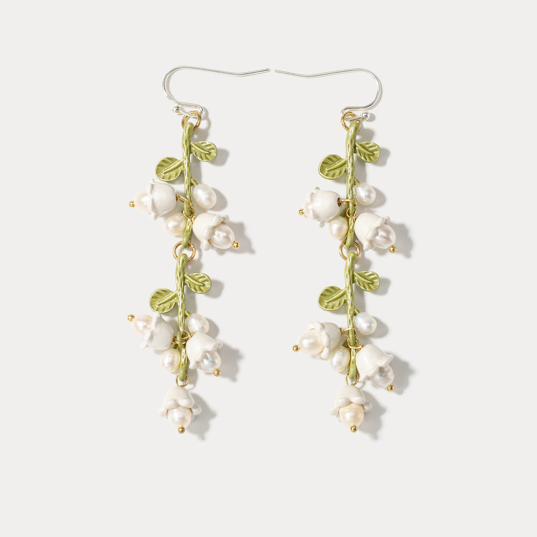 Selenichast lily of the valley earrings 13