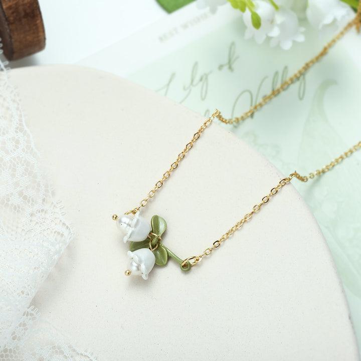 Lily Of The Valley Pearl Necklace