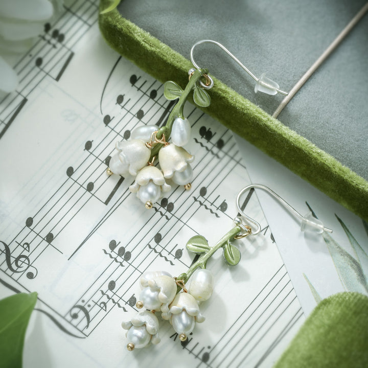 Lily Of The Valley Drop Earrings