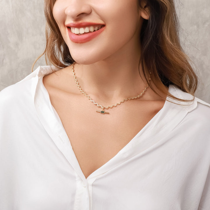 Vintage Chain Pendant Necklace