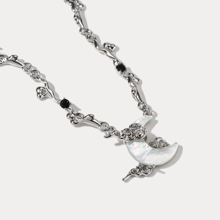 Moonlight Silver Necklace