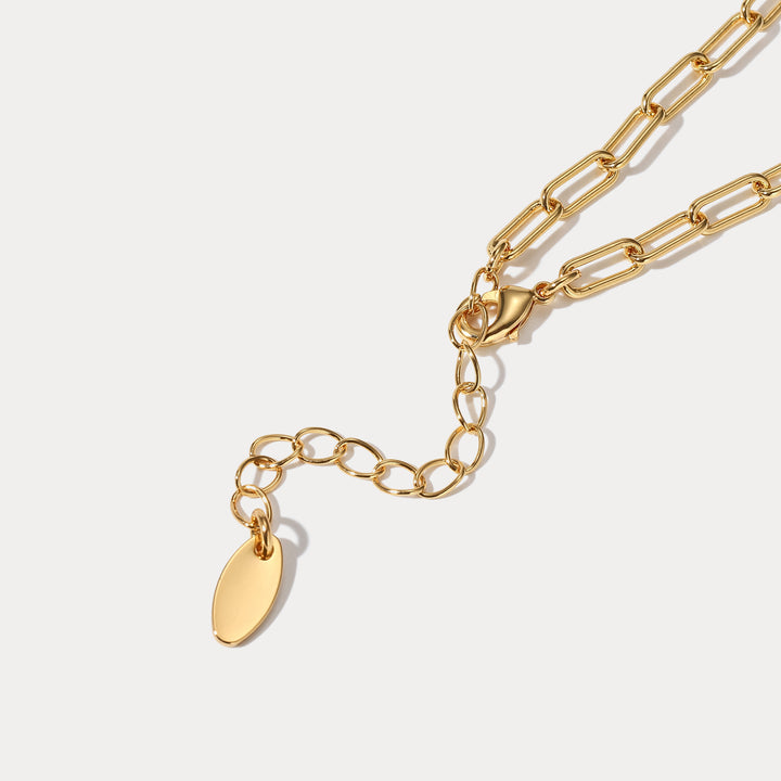 Heart Lock and Key Chain Necklace