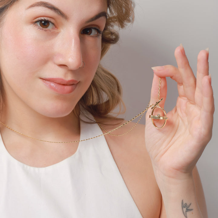 Venus Symbol Necklace