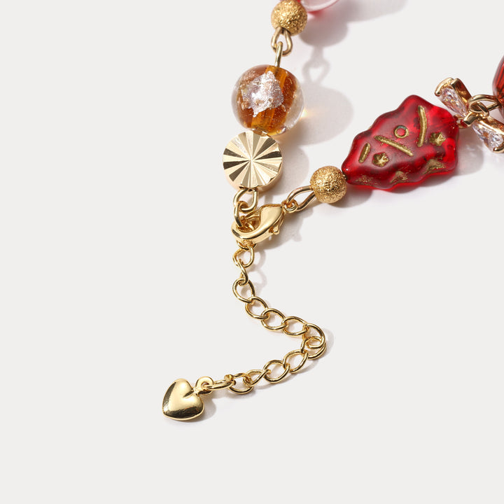 Christmas Gold Bracelet