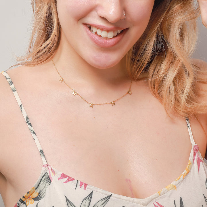 Custom Letter Luxurious Necklace