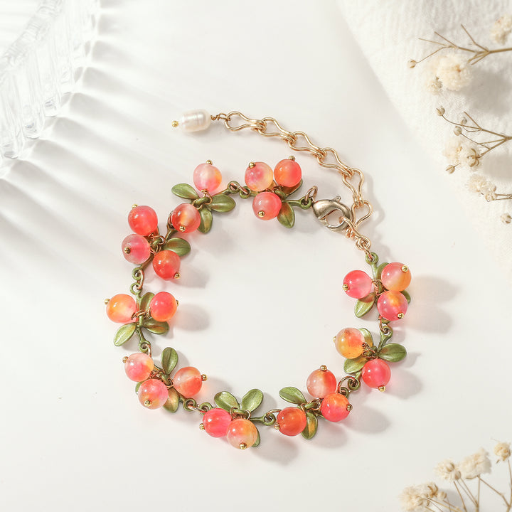 Berry Nature Stone Bracelet