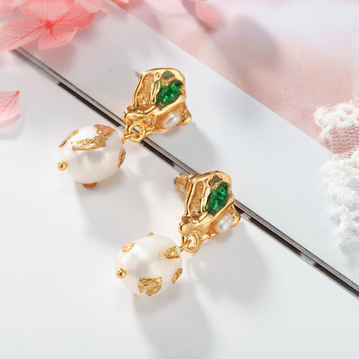 Vintage Freshwater Pearl Earrings