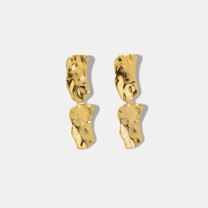 Selenichast Irregular Drop Earrings