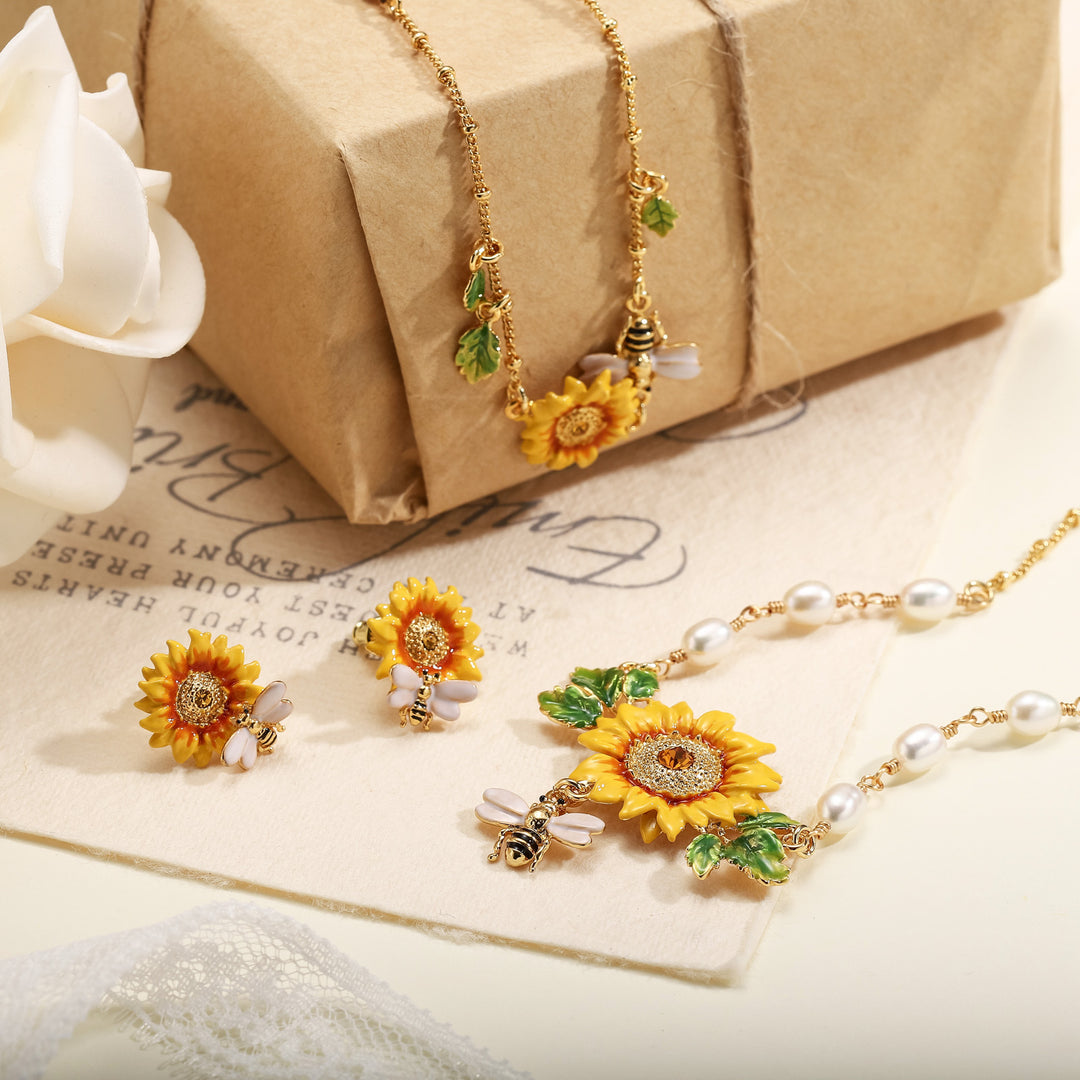 Selenichast Sunflower Gift Set with Gift Wrapping