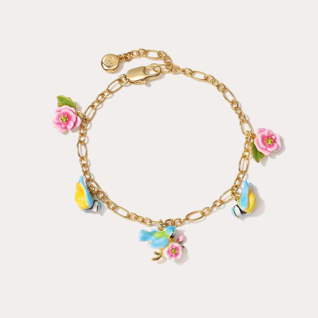 Selenichast Blue Tit Bracelet