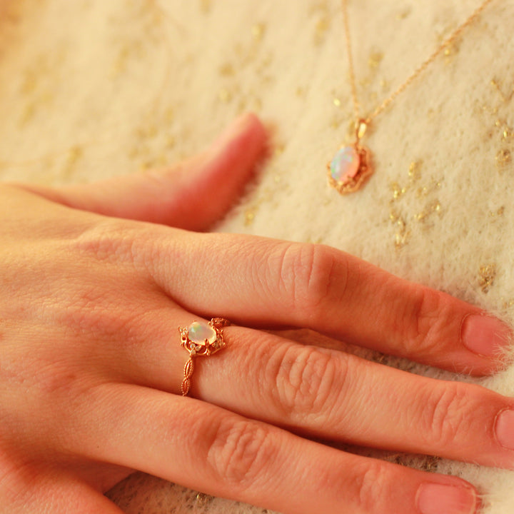 Princess Opal Jewelry Set