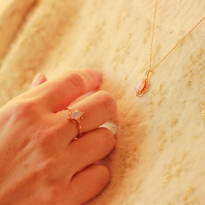 Selenichast Princess Opal Ring