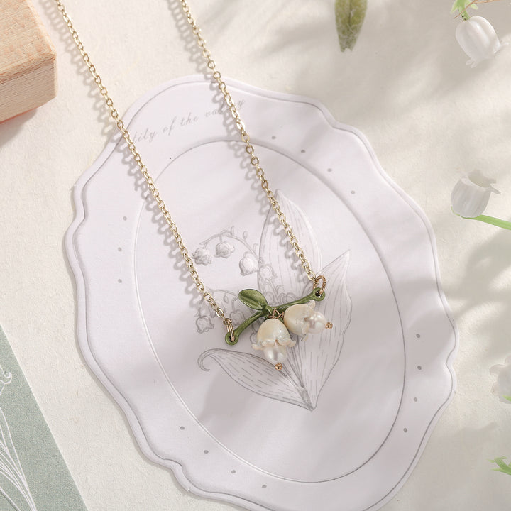 Lily Of The Valley Nature Necklace