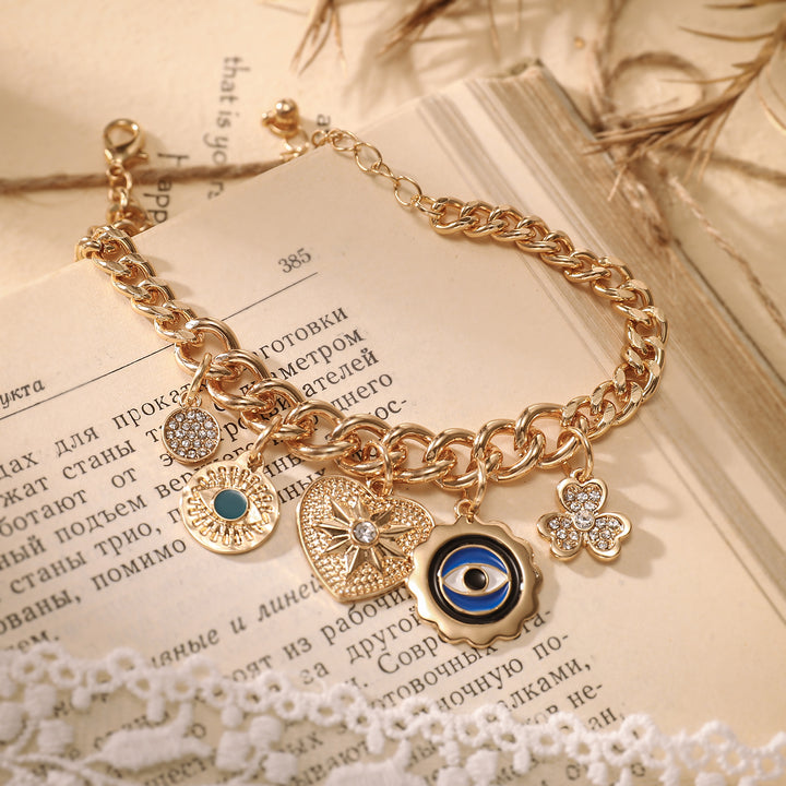 Evil Eye Lucky Chain Bracelet