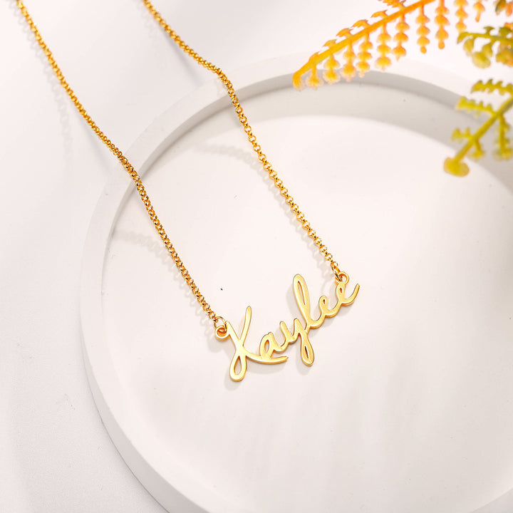 Vintage Fairy Name Necklace