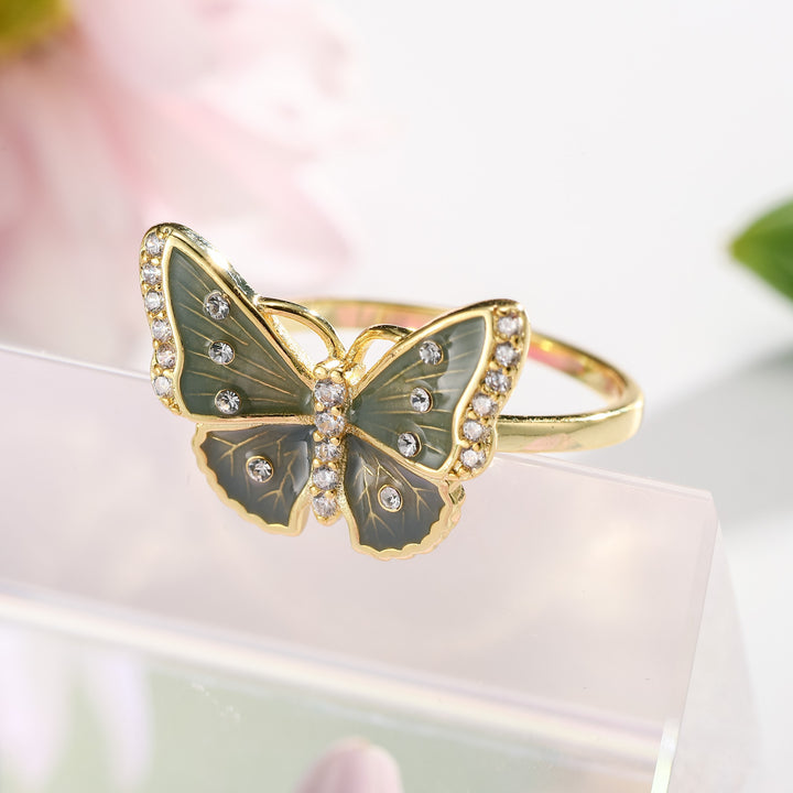 butterfly stylish ring