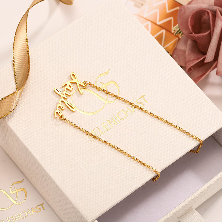 Fairy Name Thin Necklace