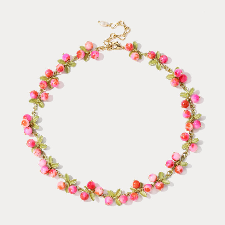 Selenichast Pinkberry Necklace