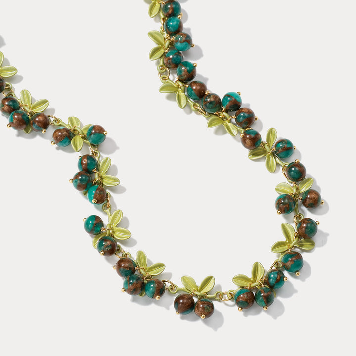 Chokeberry Necklace Prom Jewelry