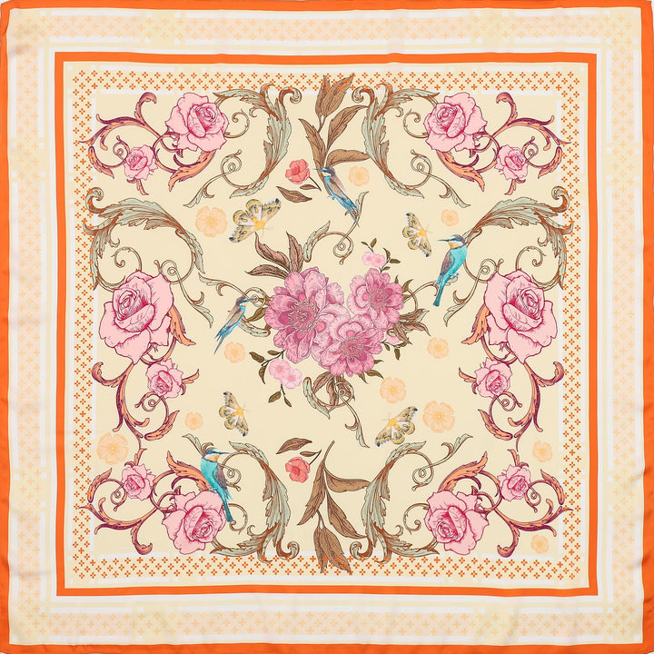 Selenichast Floral Square Scarf