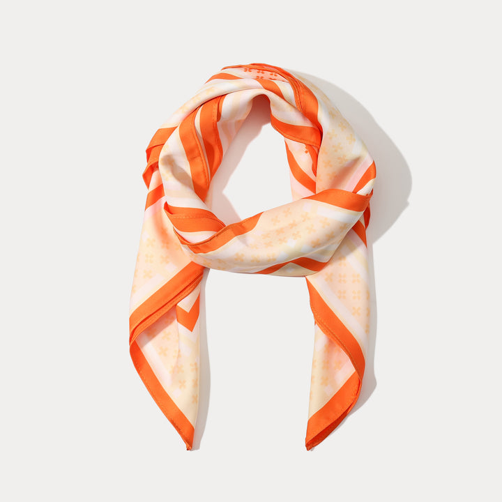 Floral Square Hair Scarf