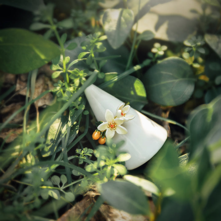 Orange Blossom Chic Rings