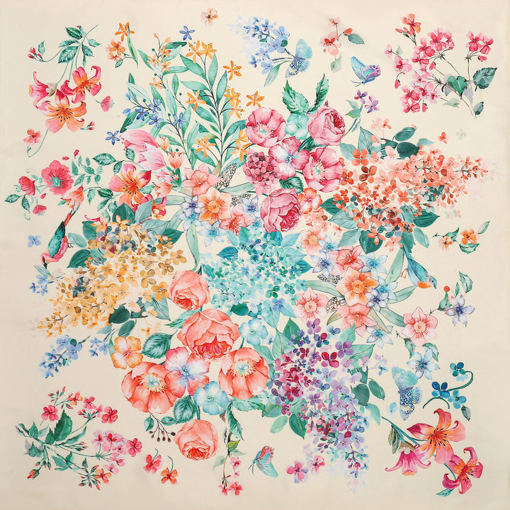Selenichast Blooming Silk Scarf