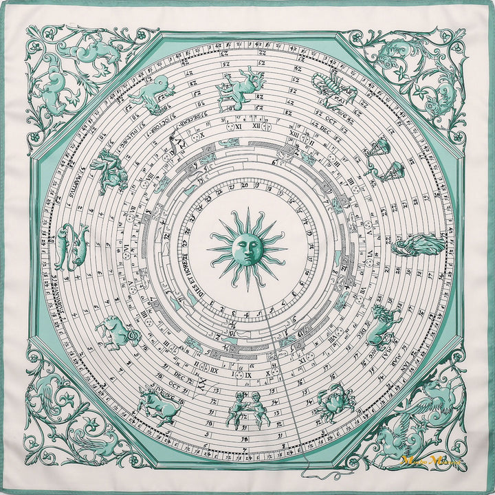 Selenichast Astrology Square Scarf