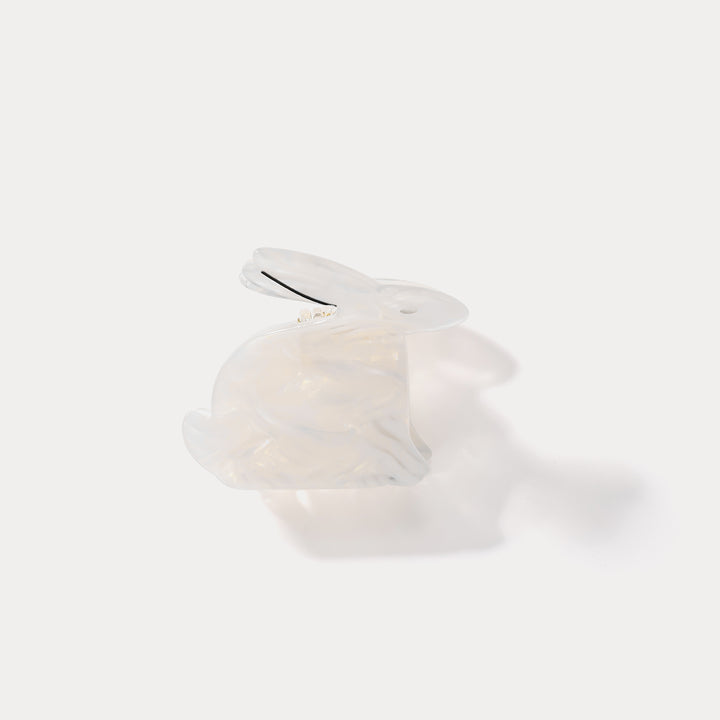 White Rabbit Hair Clip
